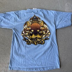 Vintage 90s JNCO Crown Dice 8-Ball Graphic T-Shirt Sz L