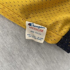 VINTAGE USNA Jersey Adult Medium Champion Naval Academy Reversible Mesh Shirt M