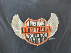 Factory Concepts Motocross If They Make An Airplane T-Shirt Size Large
