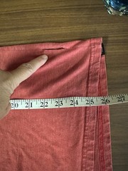 Vans Off The Wall Mens Red TShirt Shirt Small – Flaw W/ Ripped Seam As Pictured
