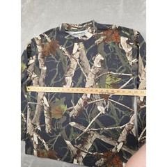 No Boundaries Thermal Shirt Mens Large Camo Waffle Knit Long Sleeve Tee