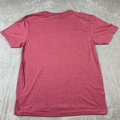 Gildan Soft Style T-Shirt Mens Large Red Short Sleeve Polyester Bamboo Casual