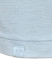 Lululemon Men’s Heavyweight Waffle Knit Long Sleeve Thermal Shirt Blue Linen M