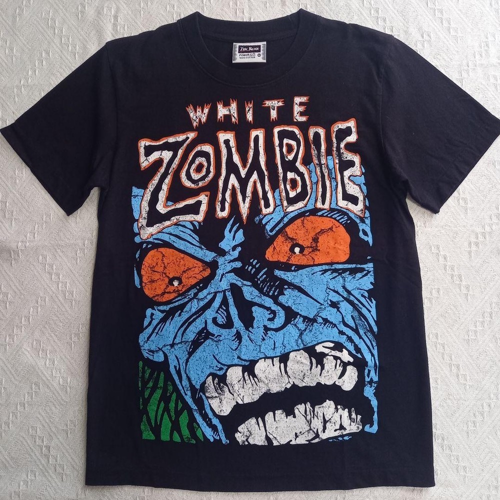 The Roxx White Zombie Band T Black M White Zombie Excellent Condition