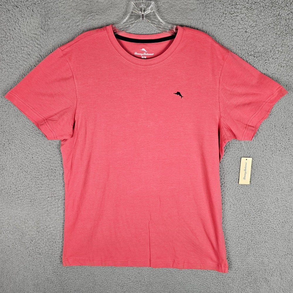 Tommy Bahama Tee Shirt Mens Medium Stretch Logo Short Sleeve Crew Neck TB61925T