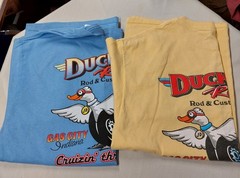 Ducktail Run Hot Rod Car Show Gas City Indiana Men XL & L/G T-Shirts (6 total)