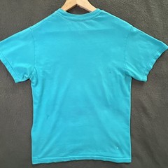 Outrank We Living Graphic Print T-Shirt Mens Size Small Teal