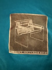 Supreme SS18 Chair Tee Cyan Size Medium