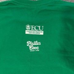 ECU Intramural Sports T-Shirt Mens Medium Champion Pixel Art Sports College Uni