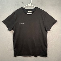 Pangaia Mens Size XL Black Seaweed Organic Cotton T-Shirt Sustainable Casual