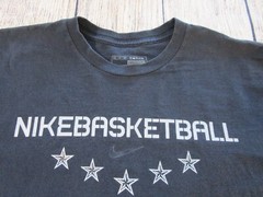 Nike Basketball REPRESENT Black Short Sleeve Double Graphic T-Shirt Mens 2XL