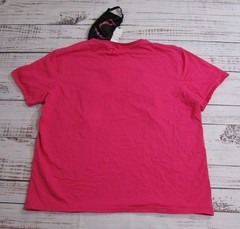NWT Eternity BC/AD Hot Pink Large Chenille Shark Mouth + Face Mask T-Shirt 2XL