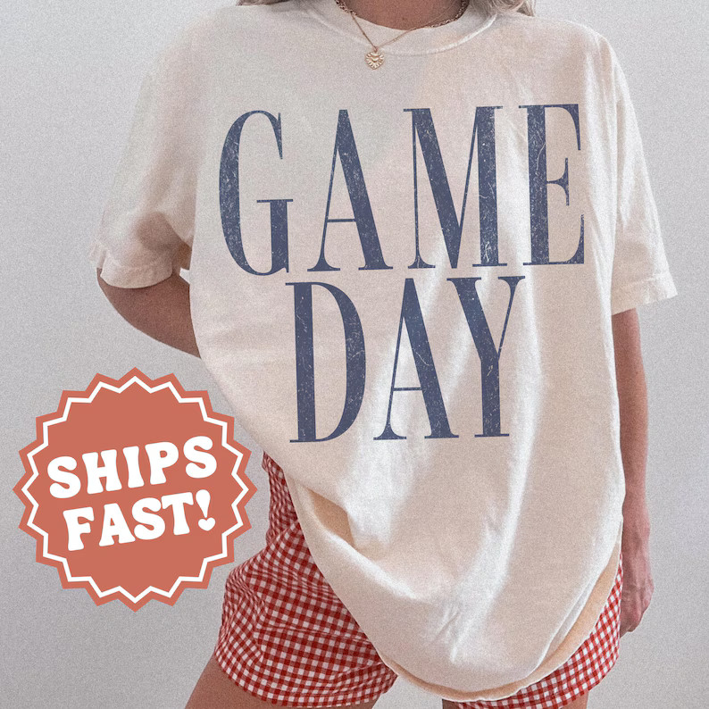 Game Day Football Comfort Tee