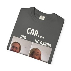 Cardio vs Carne Asada T-shirt | Two Panel Contrasting Reaction Meme | Latino