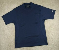 ADIDAS Men Shirt Medium Active Wear ClimaCool Short Sleeve Tee Adult Casual Blue