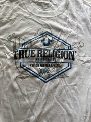 True Religion Men’s Buddha Graphic Logo Crew Neck Short Sleeve T-Shirt S