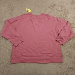 All in Motion Sweatshirt Mens XXL Ruby Red Fleece Crew Neck Relaxed Fit