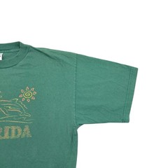 Murina T Shirt Extra Large Men’s Green Cotton Florida Dolphin Short Sleeve