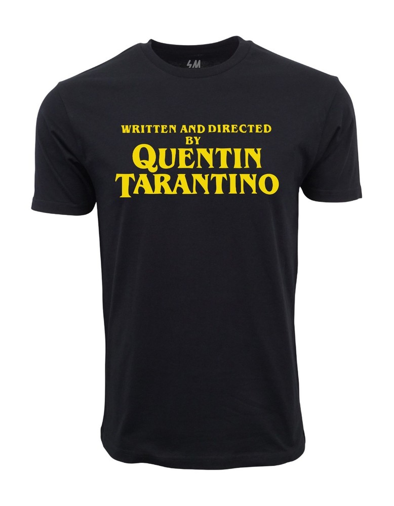 WRITTEN AND DIRECTED BY QUENTIN TARANTINO T SHIRT