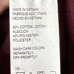 G.H. Bass & Co. Mens Waffle Knit Henley Shirt Medium Burgundy Pullover Outdoors