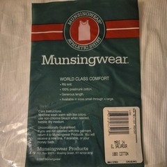 Vintage New Munsingwear Athletic Shirts 3pack Size L(42-44) 100% Combed Cotton