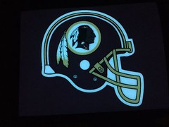 Redskins LED Shirt NFL Sound-Activated Lights Up LED T-Shirt ALL SIZES Wireless