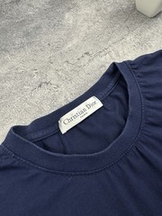 Christian Dior Homme Bee Applique Navy T-Shirt