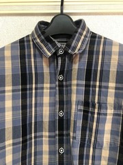 ALTAMONT Check Flannel Shirt Long Sleeve M Size