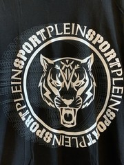Men’s Plein Sport man 100% cotton cotton black crew neck T-shirt S