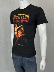 DEADSTOCK 2007 LED ZEPPELIN FOUR STICKS JAPAN 45 TributeT SHIRT ROCK TEE Small