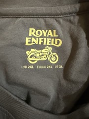 Royal Enfield Men’s Himalayan Motorcycle Graphic T Shirt Sz XL Grey Biker NWT
