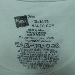 Hanes Shirts Mens Extra Large 46/48 White Cotton Stretch Comfort Fit 4 Pack