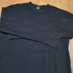 Iron Heart Heavy Thermal Long Sleeve Shirt XXL Black