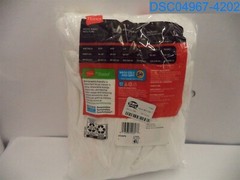 Qty=1 (1 Pack of 6): Hanes: Men’s Large White Tagless Tanks 043935516277