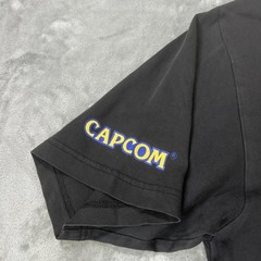 Vintage Capcom Street Fighter III Shirt Mens Large Black Alex Graphic *Early Rot