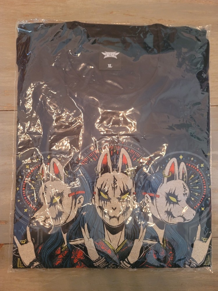 BABYMETAL Natsu Matsuri 2023 T-Shirt Size XL Summer Festival Shirt Tee Japan New
