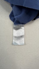 Carhartt Pocket T-Shirt Blue XL Regular Workwear Heavyweight Cotton Logo Tee