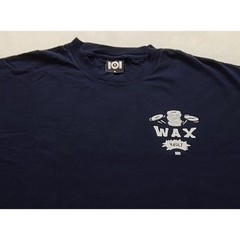 101 Wax Vault Graphic T-Shirt Men’s XL Navy Blue Vinyl Record Music Tee Cotton