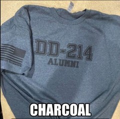 DD-214 Alumni Military T-shirt. Perfect For Marines, Army, Navy Air-force 120G