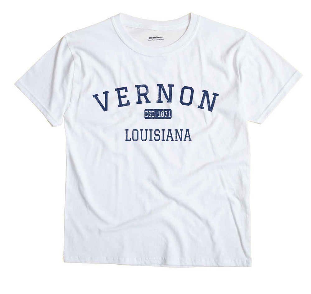 Vernon Louisiana LA T-Shirt EST