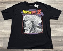 NEW Dragon Ball Z Teen Gohan Shirt Mens 2XL Anime Tee Black Short Sleeve Toei