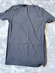 Tommy John Micro Modal T-Shirt Undershirt Crew Black Size L