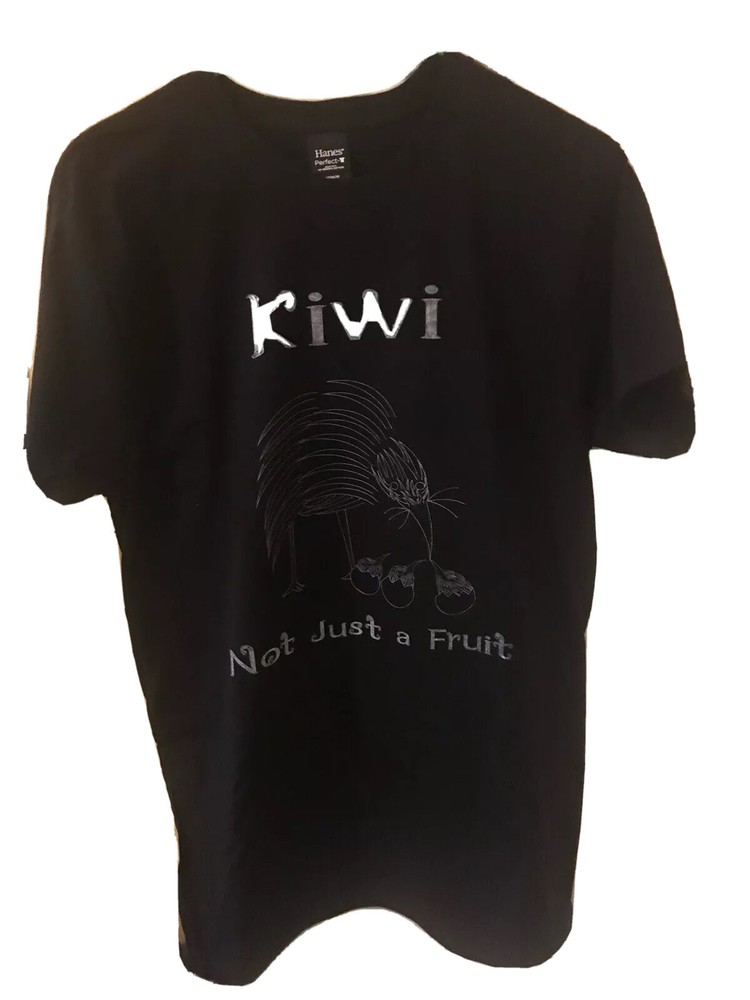 Custom Medium Black Kiwi Shirt