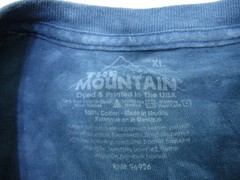 The Mountain T-Shirt Mens XL American War Eagle Native American Southwestern Tee