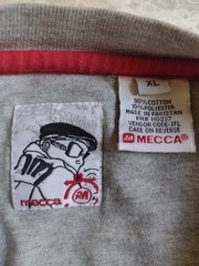 Vintage Y2K Mecca USA VTG 90s Shirt Mens XL Gray OG Skater Hip Hop Streetwear