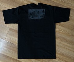 Weiv Gear Mens Large Black T-shirt Cali Graphic Print Front And Back Print