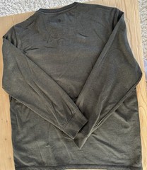 G.H. Bass & Co. Men’s Green Henley Shirt Size: L / Olive Green