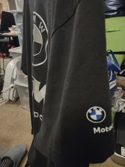 PUMA BMW Motorsport Graphic T-Shirt Black Silver Logo Men’s Large Tee