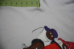 Vintage Junkyard Gang Fat Albert Shirt Size LG Front/Back Print Scene Not Herd