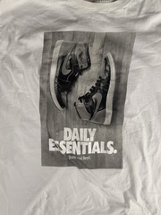 Nike Air Jordan Retro 1 “Daily Essentials” Men’s T-Shirt White Men’s XXL 2XL